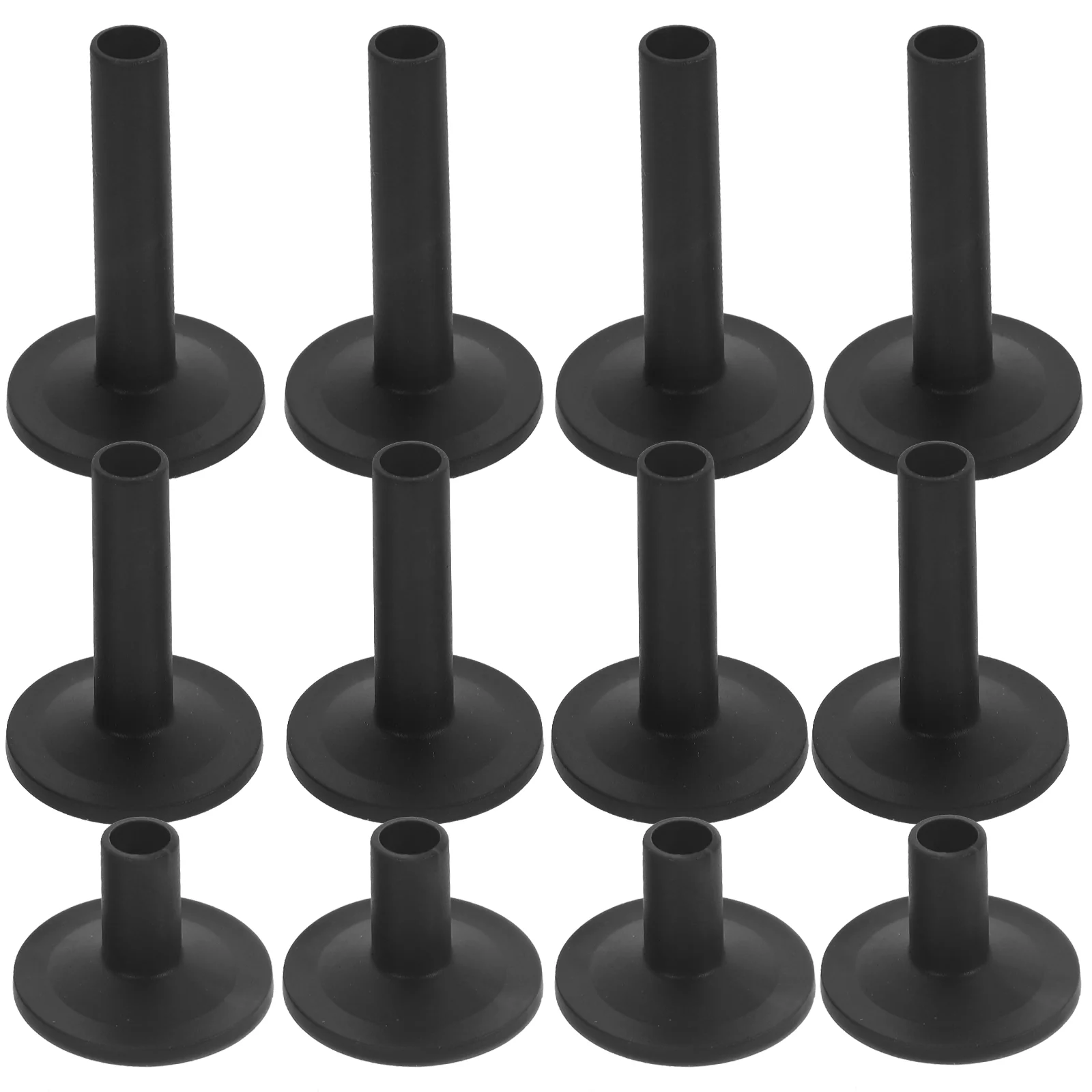 12 Pcs Platter Drum Kit Cymbal Support Basmati Small Sleeves Electric Roller Chafe