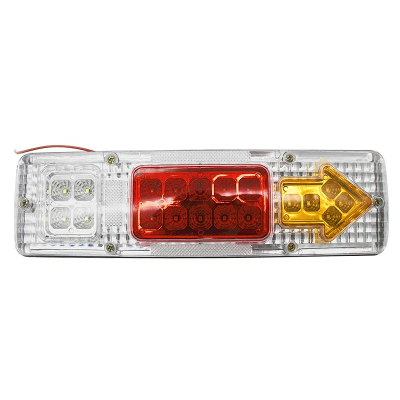 High Quality 19 LED Arrowhead Tail Light for Trailer Vehicle Ship Truck Lighting