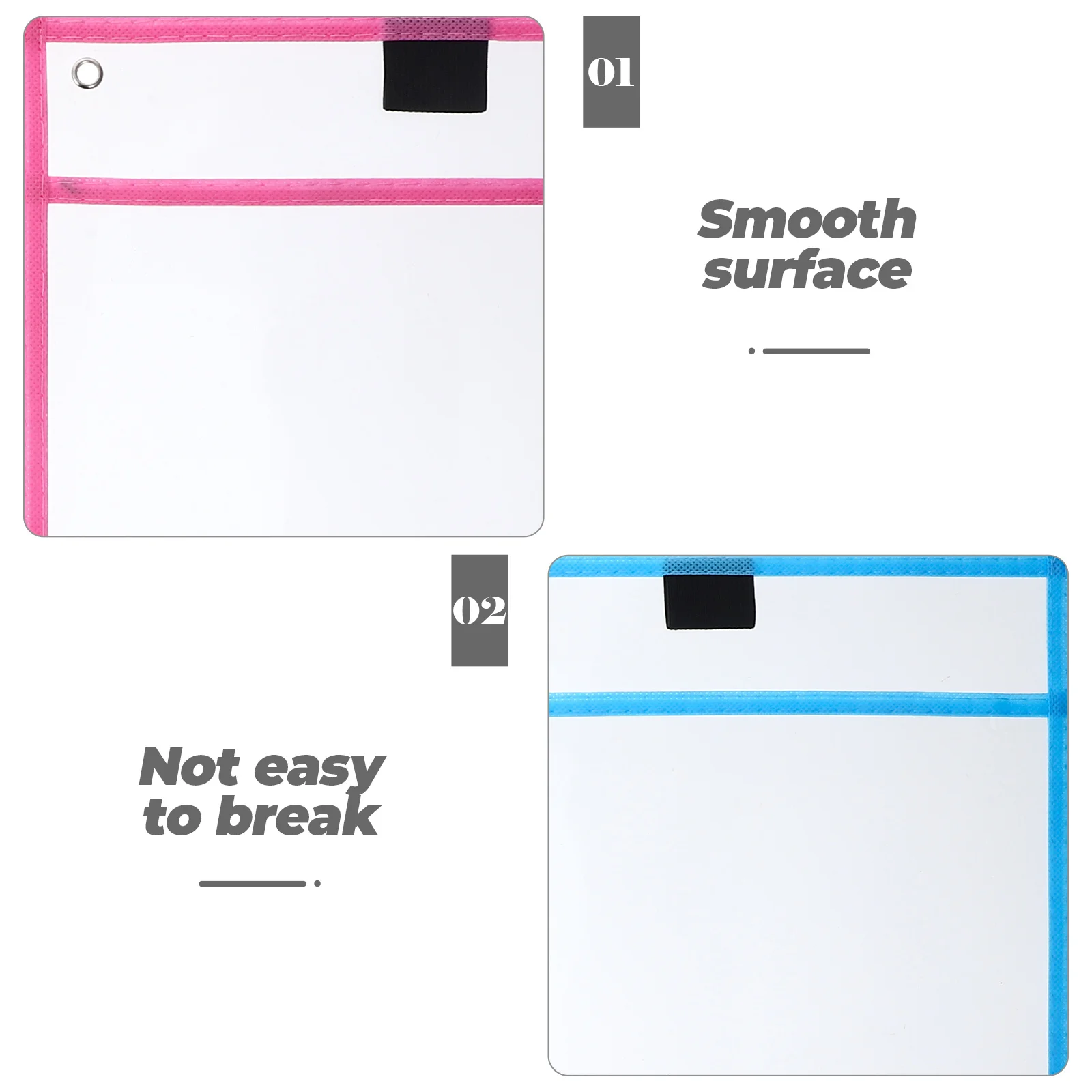 6 Pcs Clear File Protector Protectors Pocket Folders Storage Bags Sleeve Child Envelopes