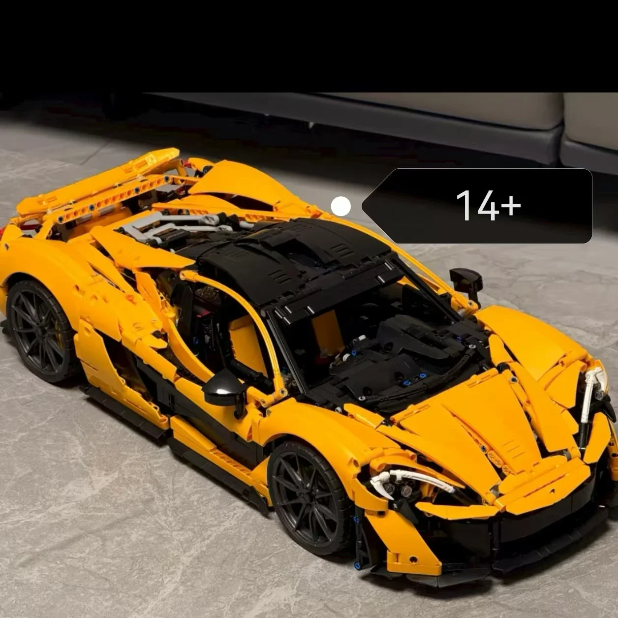 3893 pieces compatible 42172 supercar  model decorations home decor adult boys birthday gifts