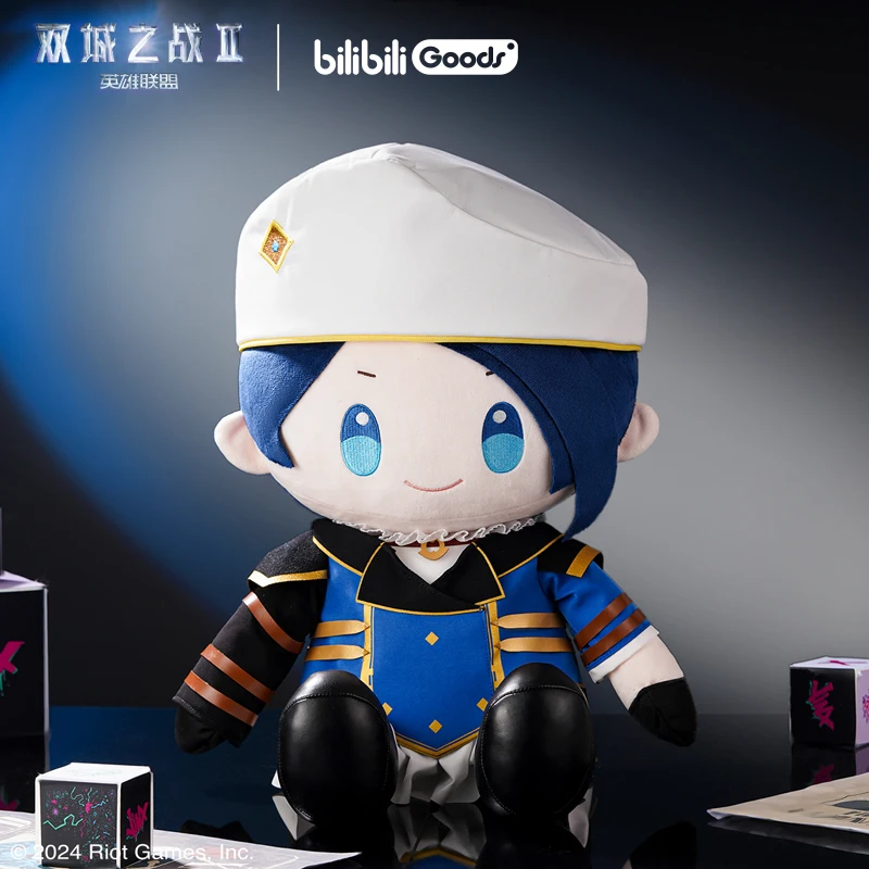 [رسمي] 40 سنتيمتر لعبة LOL غامض الموسم 2 دمى لطيف Jinx Vi Caitlyn الجلوس الموقف دمية وسادة عمل الشكل حلية Doujin هدية