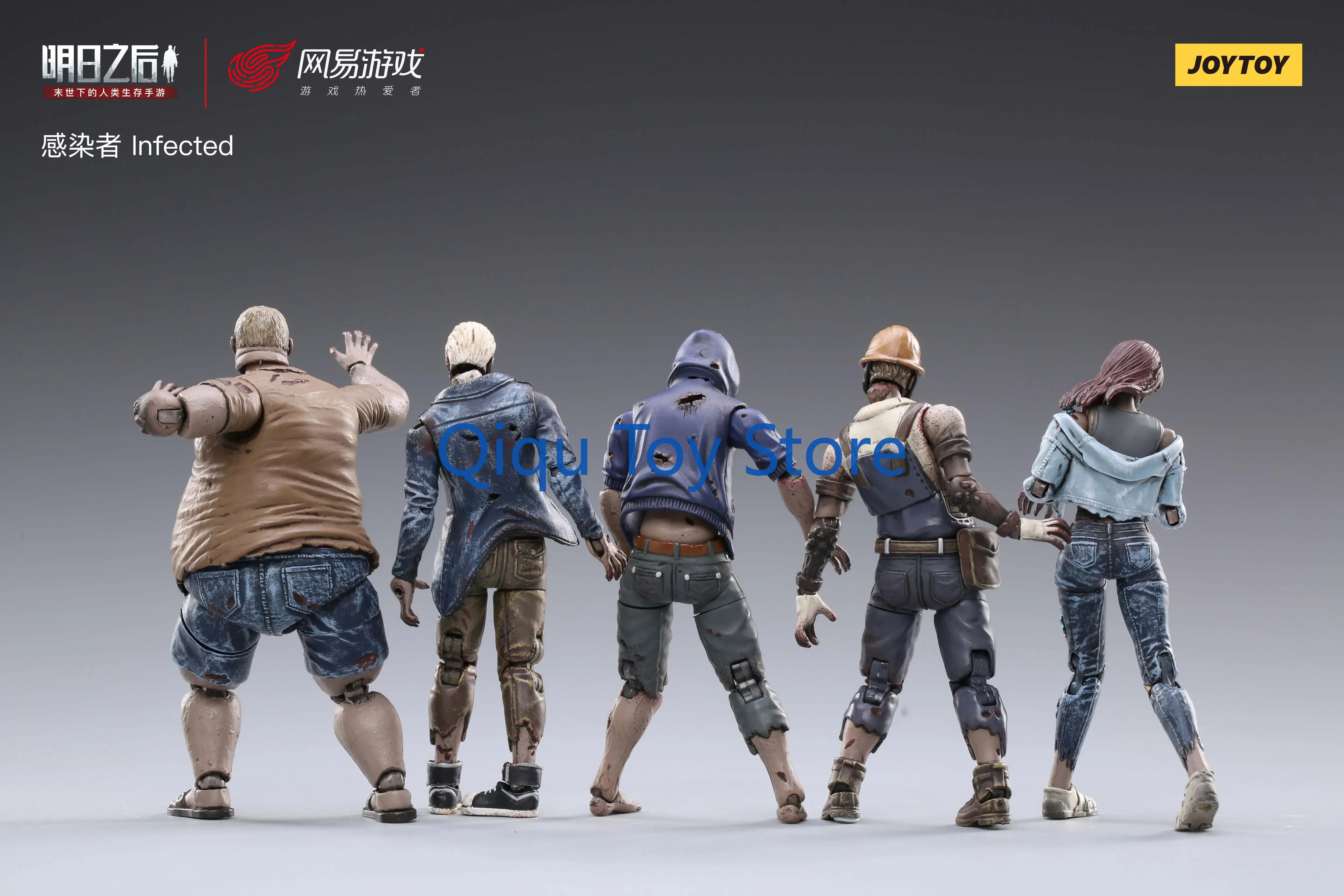 JOYTOY Figurka Akcji 1/18 (5 SZT./ZESTAW) Życie Po Zakażeniu Zombie Anime Kolekcja Model Militarny Resident Evil