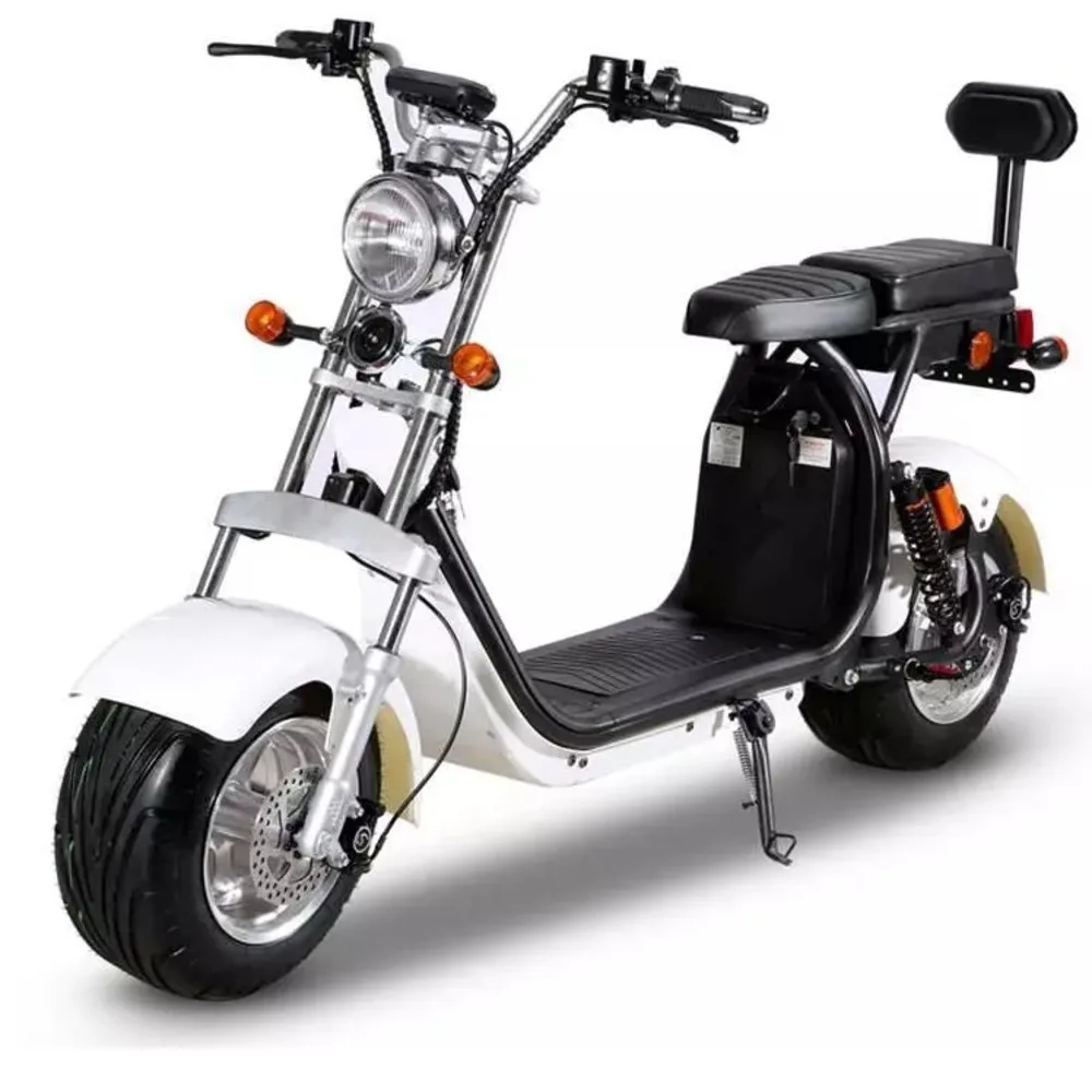 With COC EEC Certificate 60V 40AH Double Battery Lithium Battery 1500W Fast delivery powerful adult electric scooter