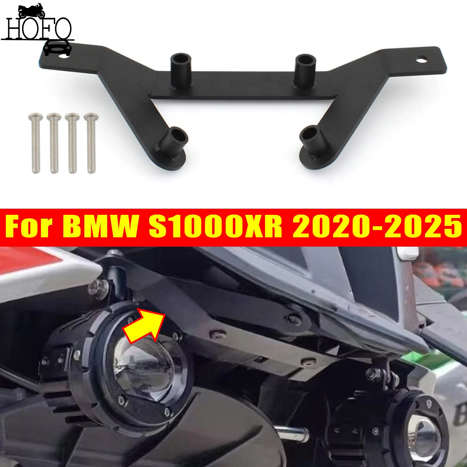 Fog Light Led Bracket Auxiliary Lights For BMW S1000XR 2020-2025