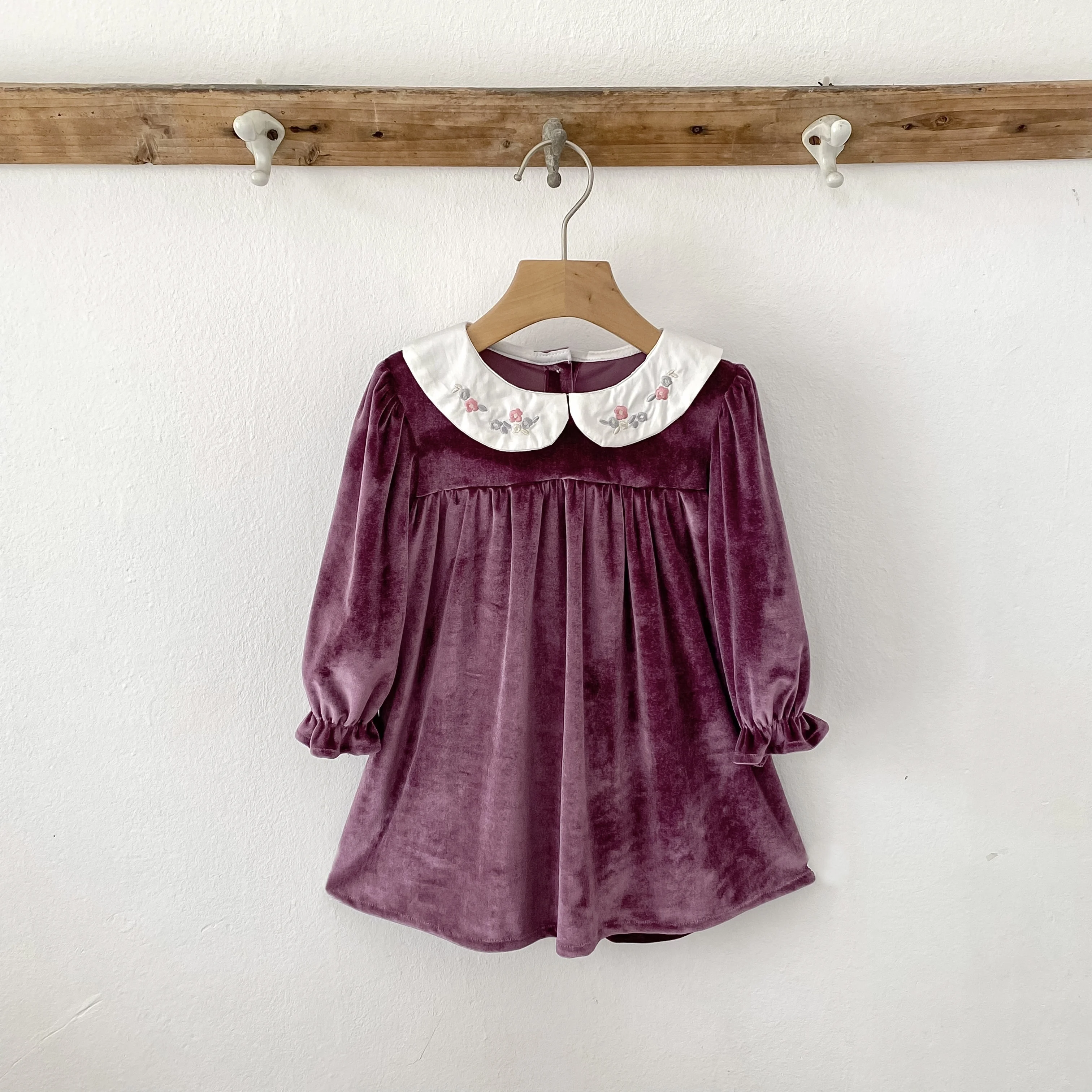 Herbst Baby Mädchen Kleidung Stickerei Weihnachten Party Kleid Kostüm 1-6Yrs Kleinkind Mädchen Geburtstag Kinder Kleidung Weihnachten Kleider – Detail 8
