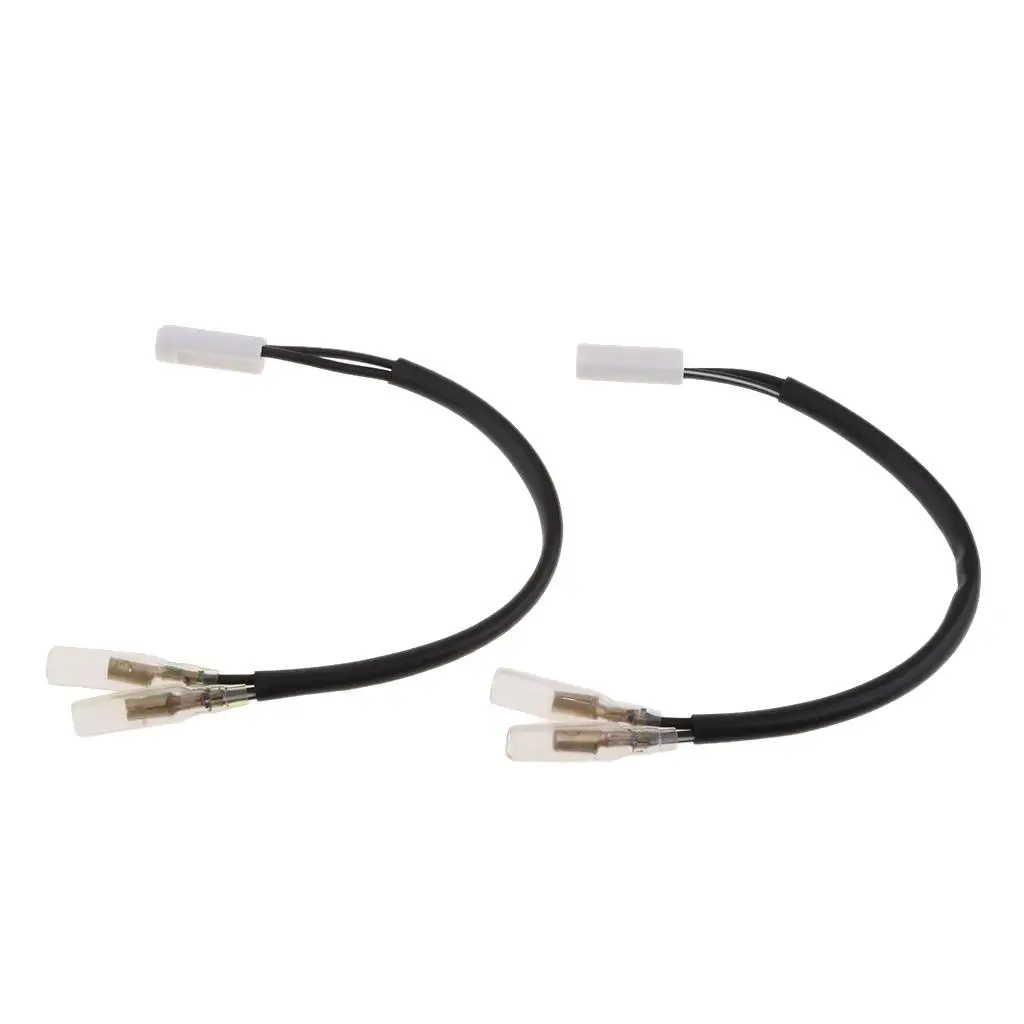 سلك مؤشر بدوره محول التوصيل موصل ، 200x8 مللي متر ، ياماها R1 R6 FZ1 FZ6 FZ6R FZ8 FZN XJ6 ، 2 قطعة #4