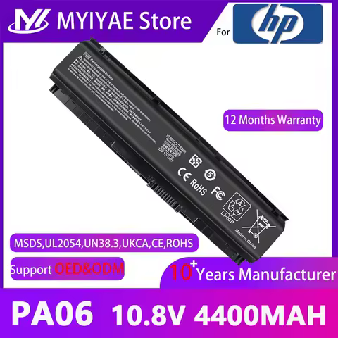 PA06 10.8V 4400MAH 849911-850 Laptop Battery for HP Omen 17 17-w 17-ab200 17t-ab00 Series 17-w053dx w253dx w033dx ab011nl w000
