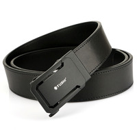 TUSHI Brand Belt Male Designer Automatic Buckle Genuine Leather Men Belt Luxury Belts for Men 3.8cm New Black Brown Plus Size