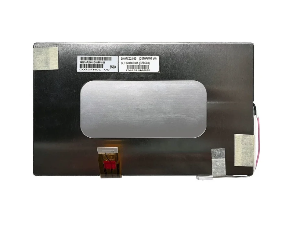 New C070FW01 V0 59.07C02.010 7inch 26pin Lcd Screen for Car GPS Navigation LCD Monitors