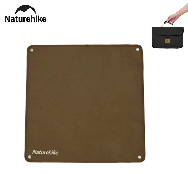 

Naturehike Camping Fireproof Grill Mat High Temperature Insulation Mat Outdoors Picnic Barbecue Glass Fiber Flame Retardant