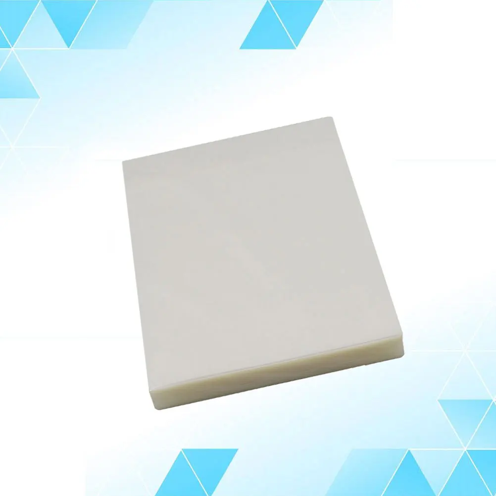 100 قطعة أوراق الترقق الحرارية العالمية واضحة صور ختم الفيلم مقاوم للماء الغطاء الواقي تتلاشى مقاومة المضادة للانعكاس