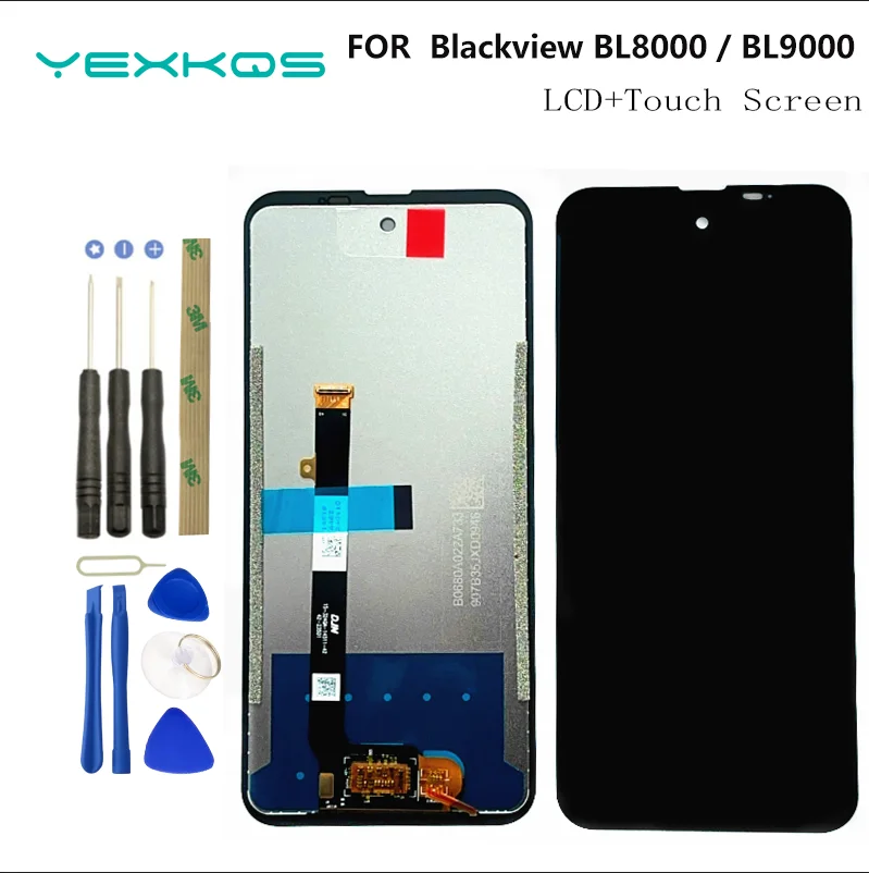 

New 6.78" For Blackview BL8000 LCD Display + Touch Screen Assembly Replacement For Blackview BL9000 Smartphone Display + tools