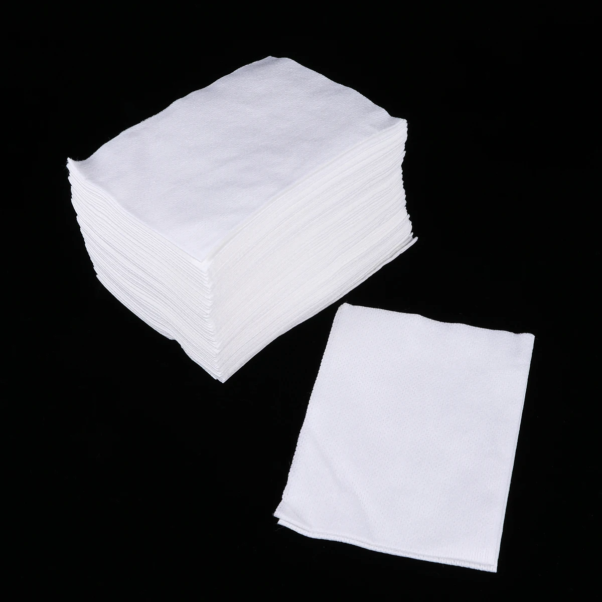 

50pcs Disposable Wipe Paper Towel Tissue Body Art Cleaning Tools Supplies Accessories (White)