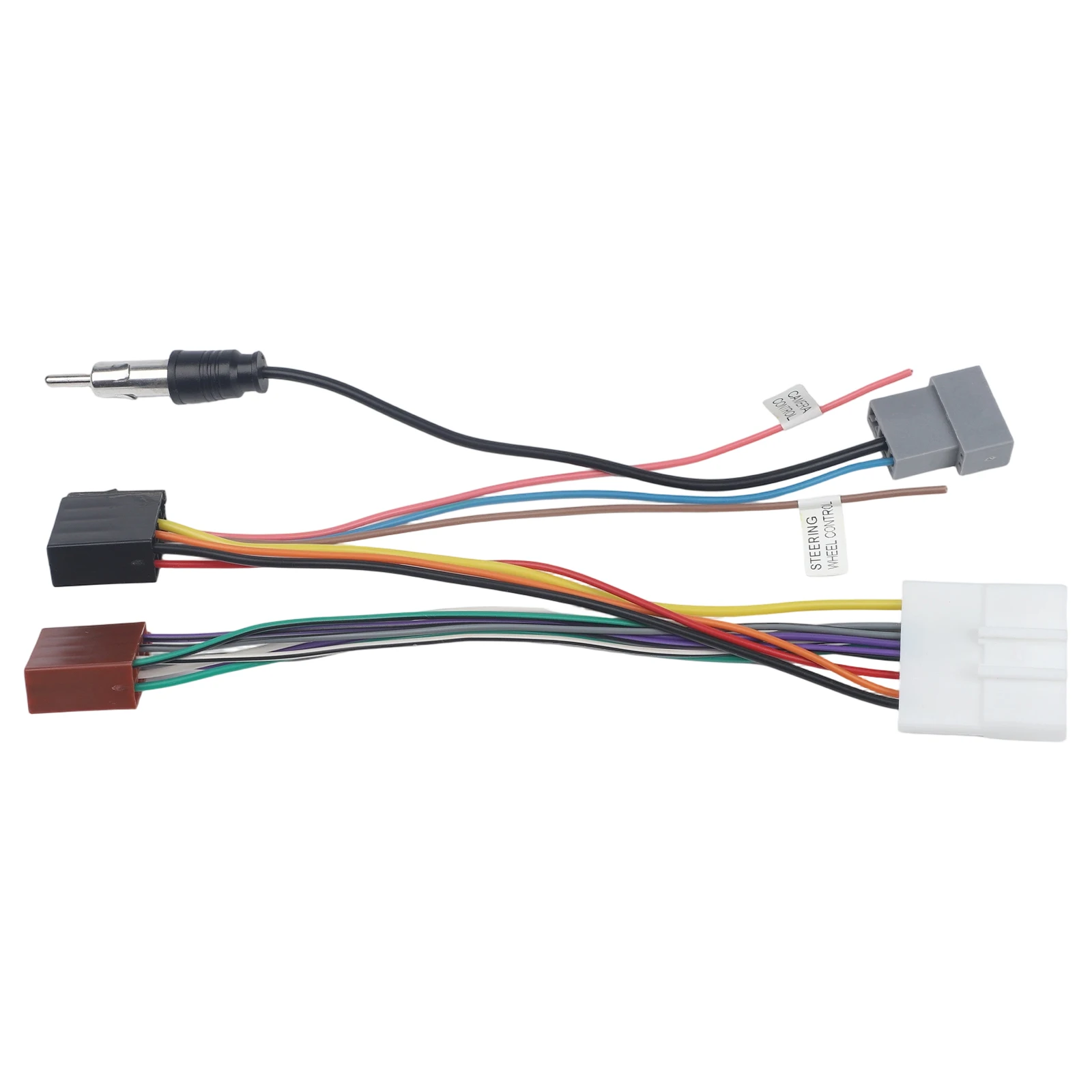 1pc For ISO Line Power Cable For Car Radio-Adapter Non-deformation For Nissan For Car Radio-ISO Connector Power ABS Line-Antenna