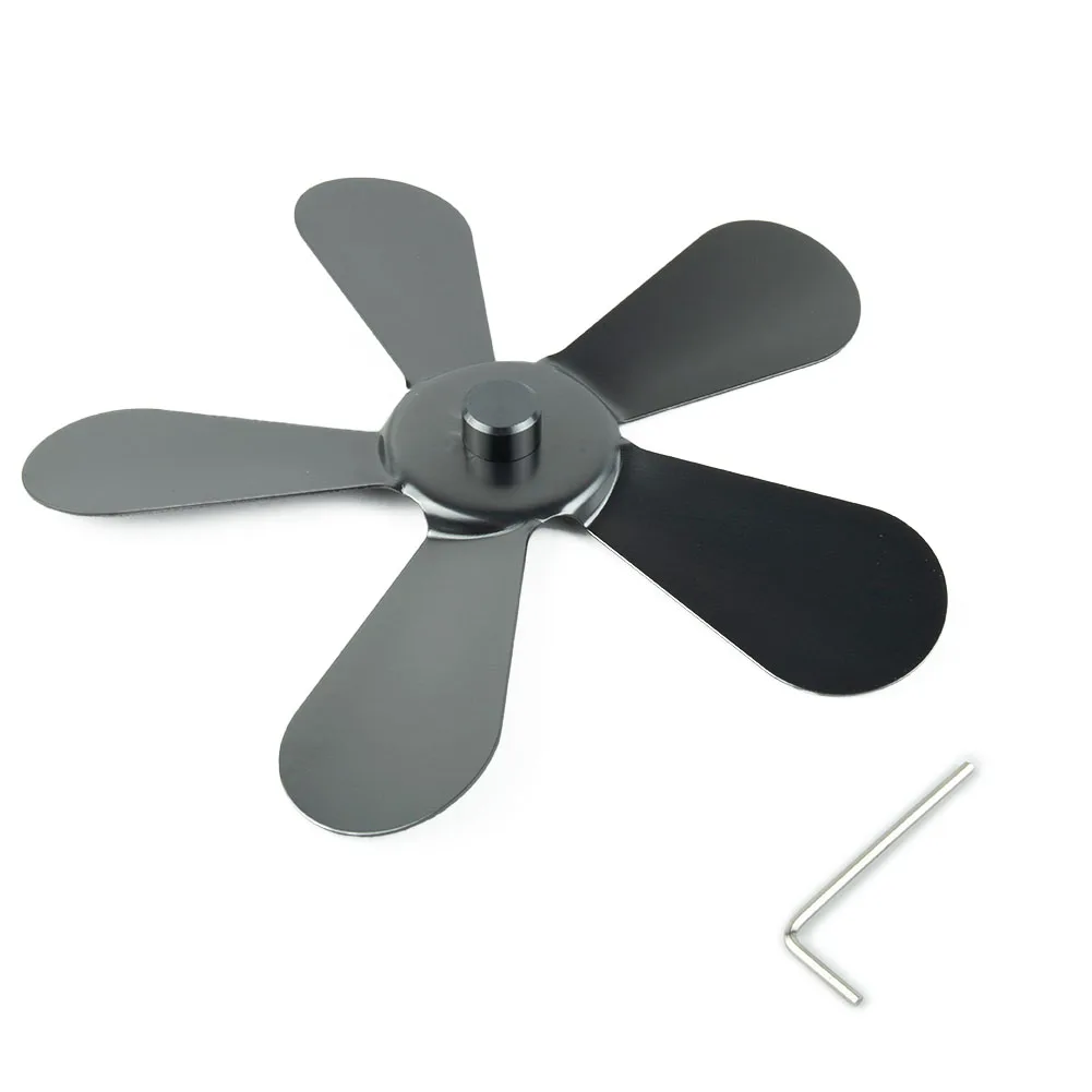 

Stove Fan Fan Blades 172mm 1Pcs Accessories Heat-Resistant Light 5 Blade Fan For Thermal Power Oven Fan Practical