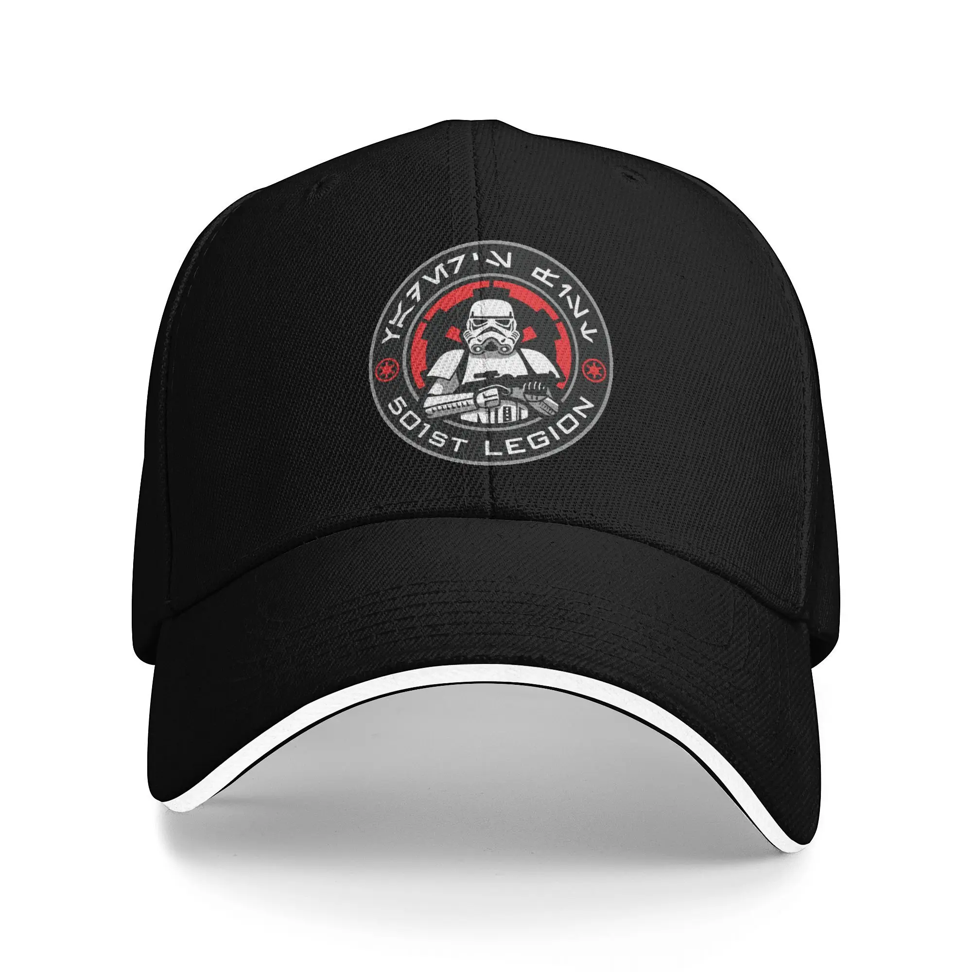 501st Legion Clone Troopers Sandwich Hat Men Women Outdoor Baseball Caps Clone Wars Hats Breathable Polyester  Cap Summer Hats