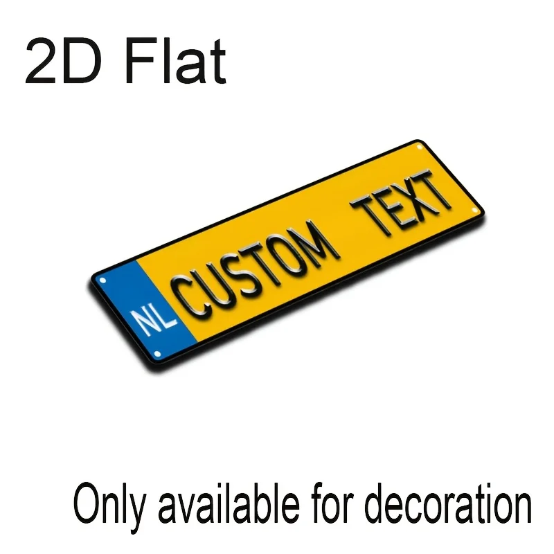 Custom Retro License Plate Metal Sign, Personalized Car Number Tin Plaque, Wall Art Decoration for Bar Garage Cafe, Great Gift f image 3