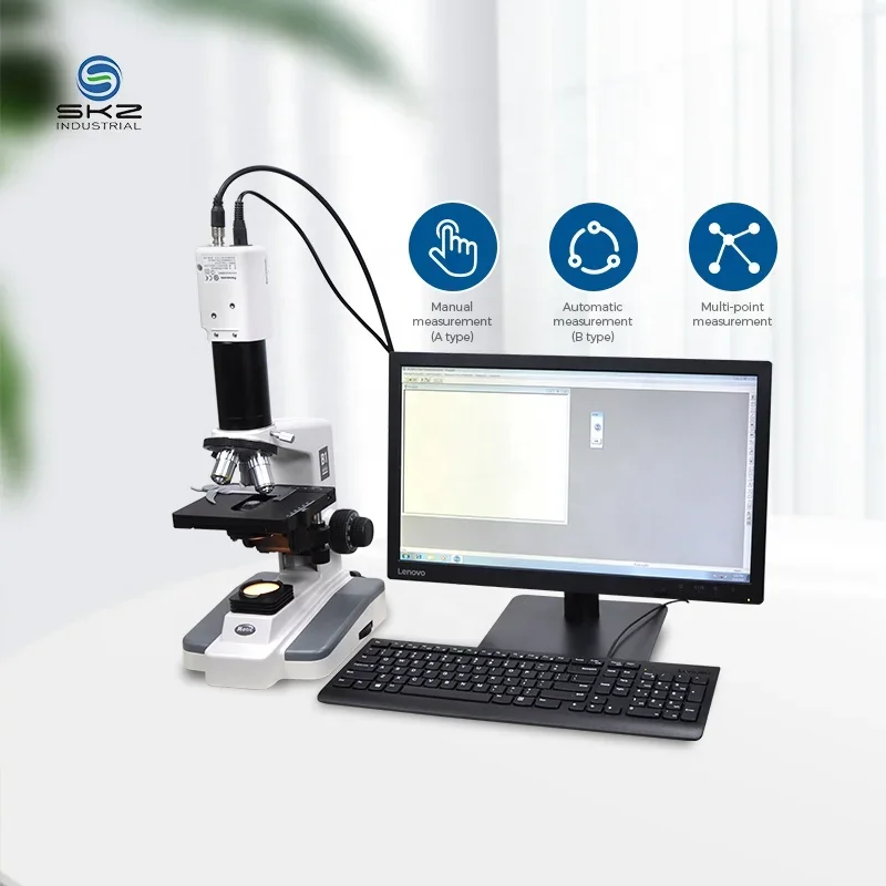2026 Lab SKZ186A Textile Fiber Fineness Comprehensive Analyzer Microscope for Non Woven Fabric