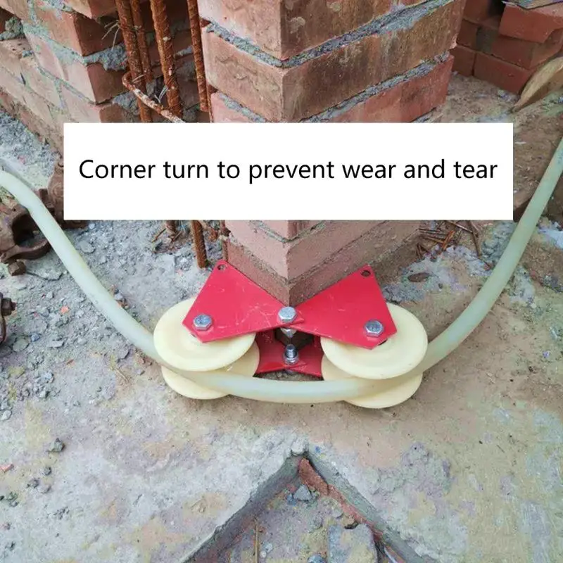 15YF 재료 높이를 두껍게 함유 한 수동 풀리 리프팅 러브 러핑 접이식 휠