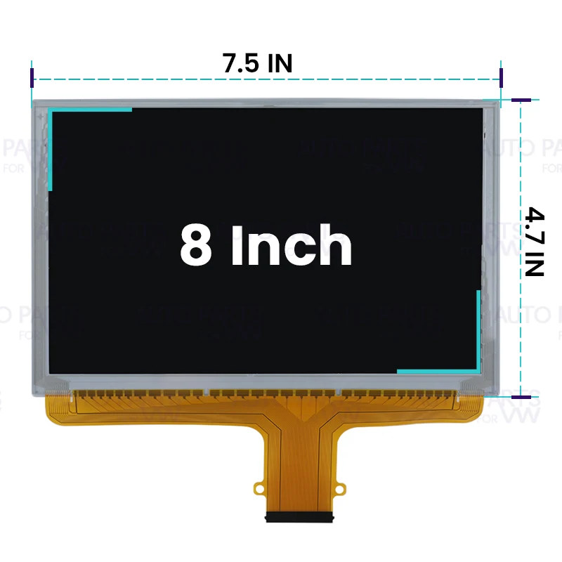 New 8 Inch 55 Pins 60903XC Touch Screen DJ080PA-01A For Chevrolet GMC MYLINK Car CD Audio Multimedia Player Navigation Radio