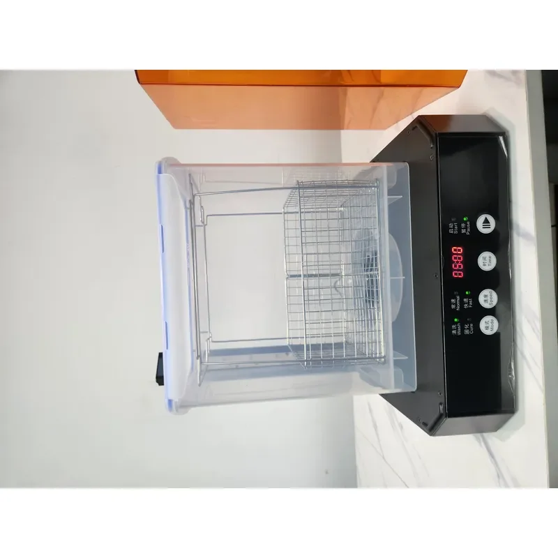 Professional Resin 3D Printer Wash and Cure Station With Rotating Curing Turntable for Lab Models Post Processing