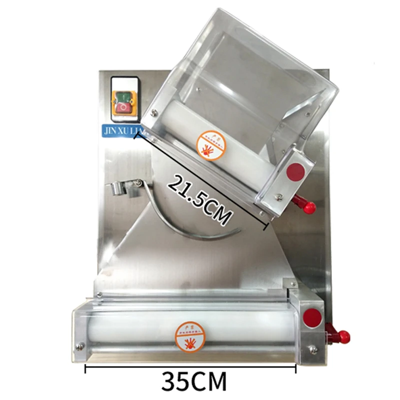 30cm 12 inches Dough Pressing Machine Automatic Commercial Electric Bakery Pizza Dough Roller Dough Press Machine  Pasta Machine