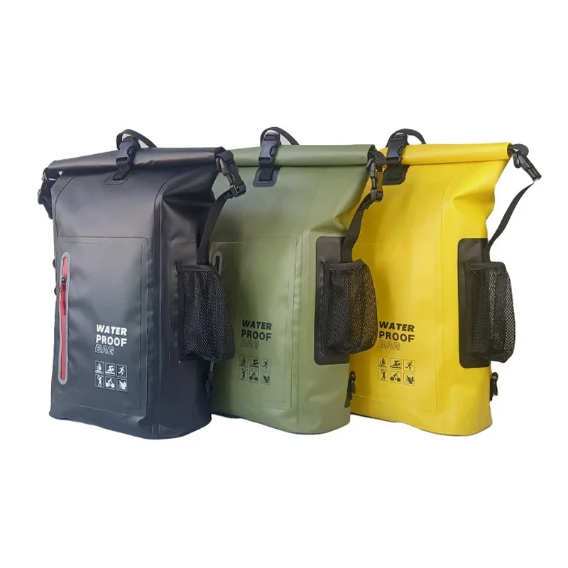 

Outdoor Waterproof Backpack 25L High-capacity Drybag Hiking Bags Back Pack Large Capacity Camping Bag Edc Travel Bag for Men