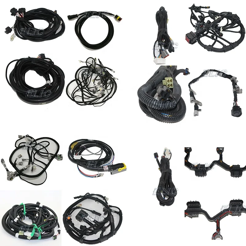 Jx200 Js220 Js235 حفارة حفار سلك تسخير 333/J8122 332/J2885 الأسلاك تسخير لاستبدال Jcb