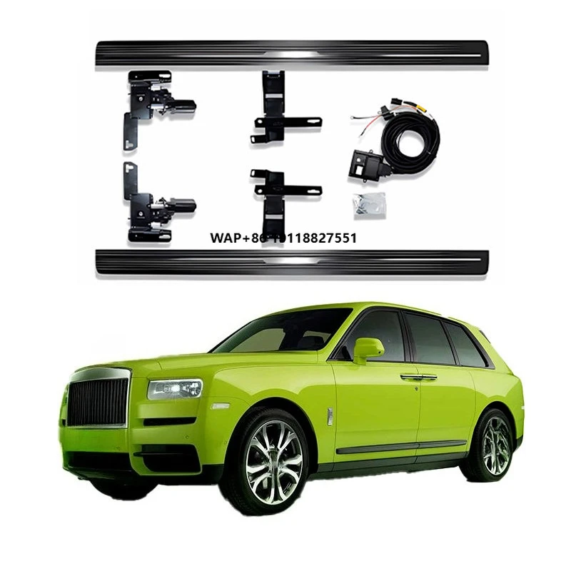 

Car Electric Side Step Bar Pedals High Quality Aluminum Alloy SUV Running Board Cullinan 2019-2023