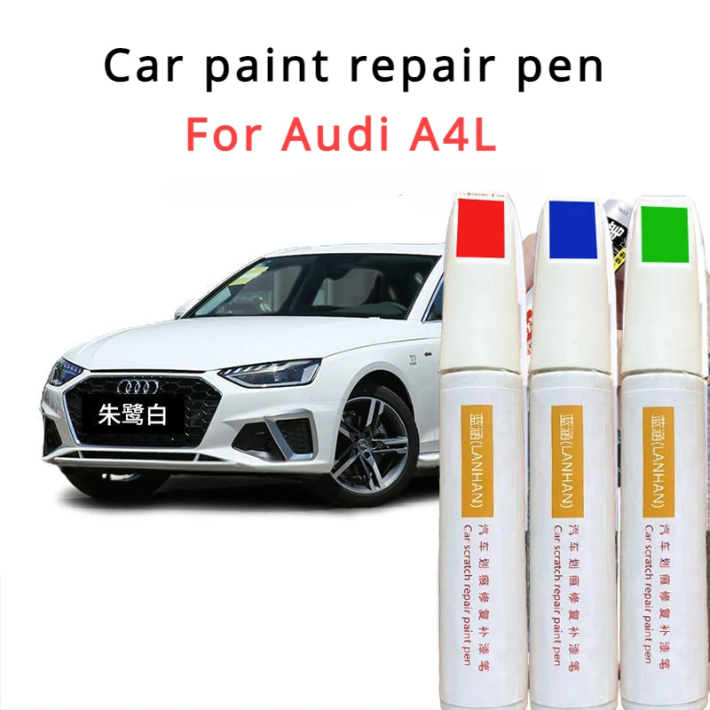 For Audi A4L car paint repair pen Zhu Lu white phantom black original factory car paint surface Audi A4L paint pen