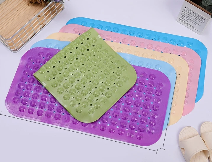 

1pcs Bathroom Non-Slip Mat Shower Bath Bathtub Bathroom Waterproof Foot Mats Strong Adsorption Anti-Shift Bathroom Floor Mats