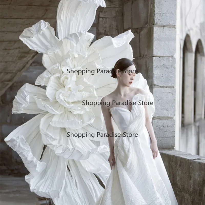 Big Flower Handmade Giant Artificial Flowers Wedding Stage Background Decoration Huge Large Giant Paper Flowers