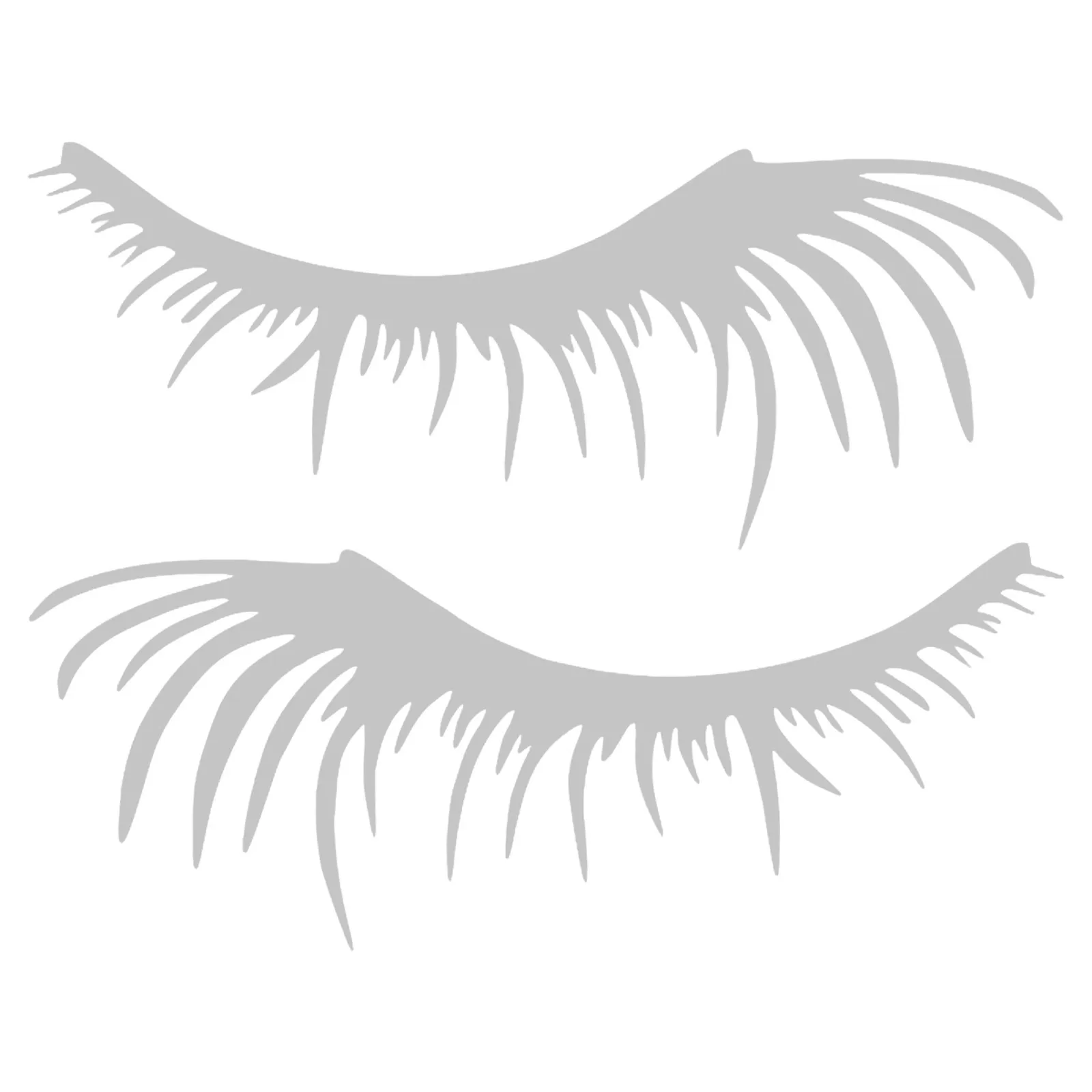 

Car Headlight Eyelash Stickers Vehicle Decor Decals Bumper Window Universal Auto Exterior Accessories Suv Truck Easy