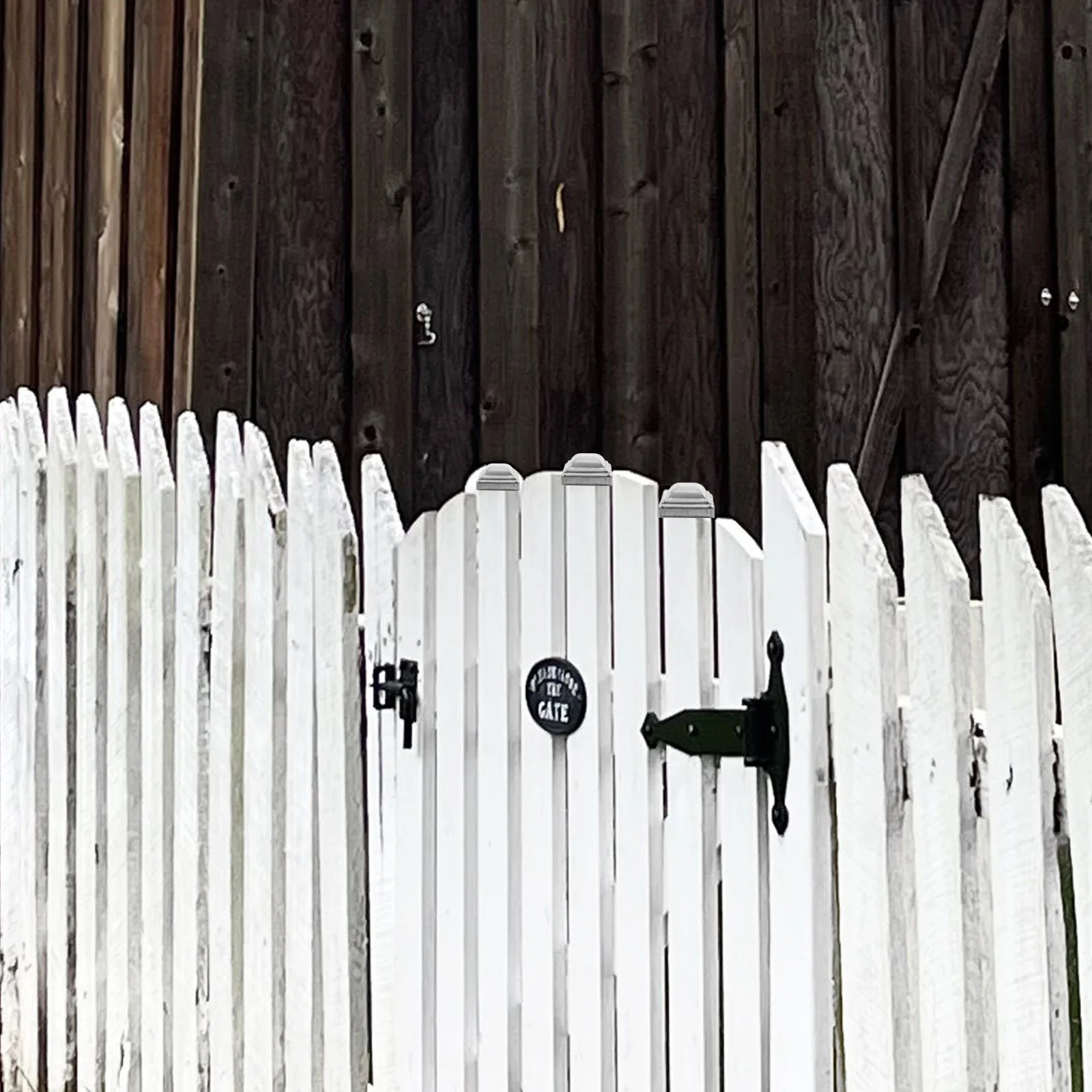 

20pcs Fence Post Caps Square Post Covers Replacement Outdoor Decorative Guardrail Barrier Column Cover Durable Modern