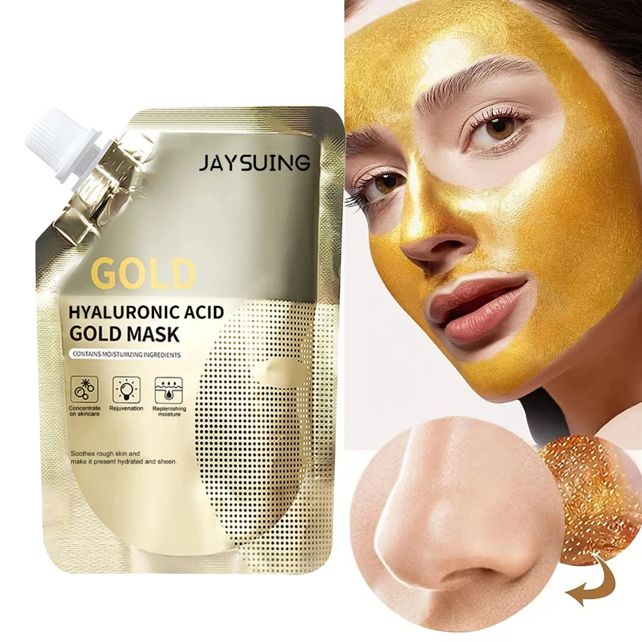 

Gold Peel off Face Mask Gentle Oil Control Face Mask Moisturizing Purify Pores Facial Mask Removes Dirt Tearing Mask Skin Care