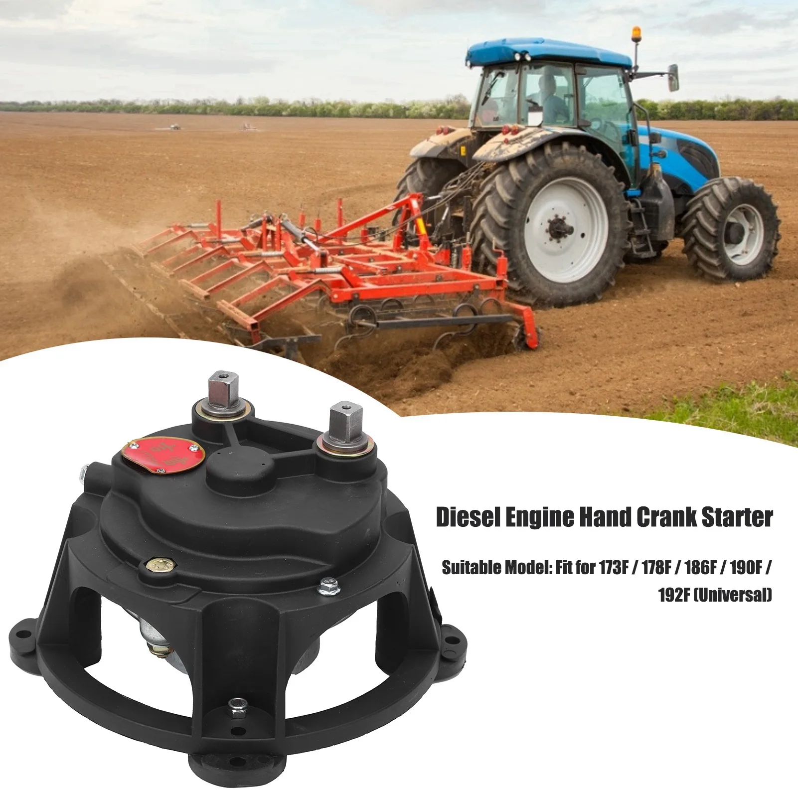 

CQML‑ 18 стартер, ручной стартер для 173F / 178F / 186F / 190F / 192F дизельного двигателя, стартер дизельного двигателя, ручной стартер