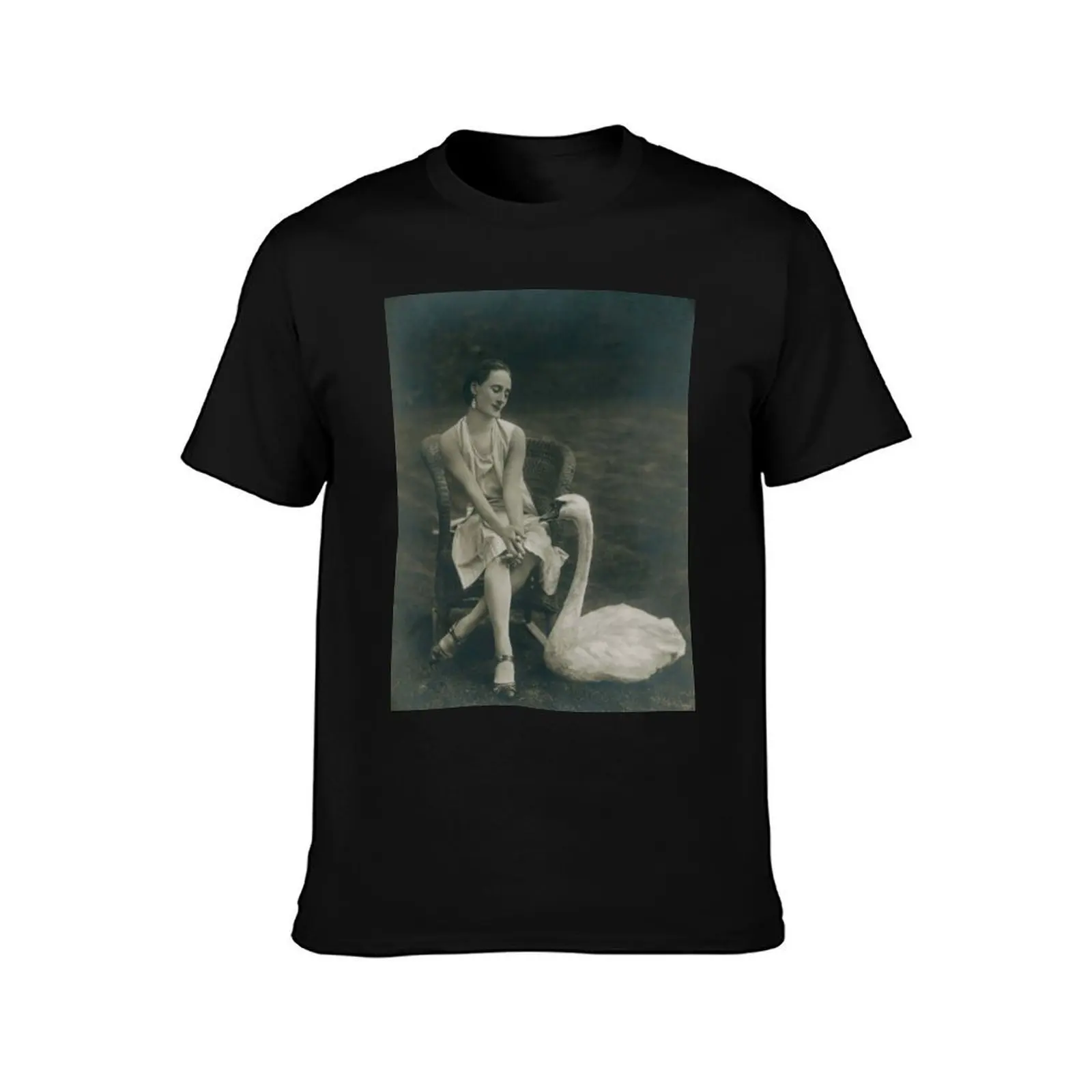 Anna Pavlova T-Shirt Soft Anti-Shrink Cotton Tee T-Shirt