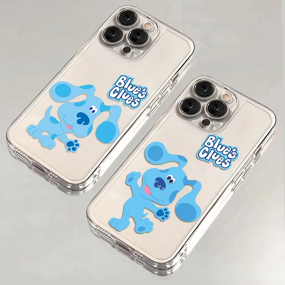 Coque de téléphone Blue's Clues, étui arrière en TPU souple et Transparent pour Motorola Moto G9 G22 G32 G53 G30 G71 G72 G73 Edge 40 Pro