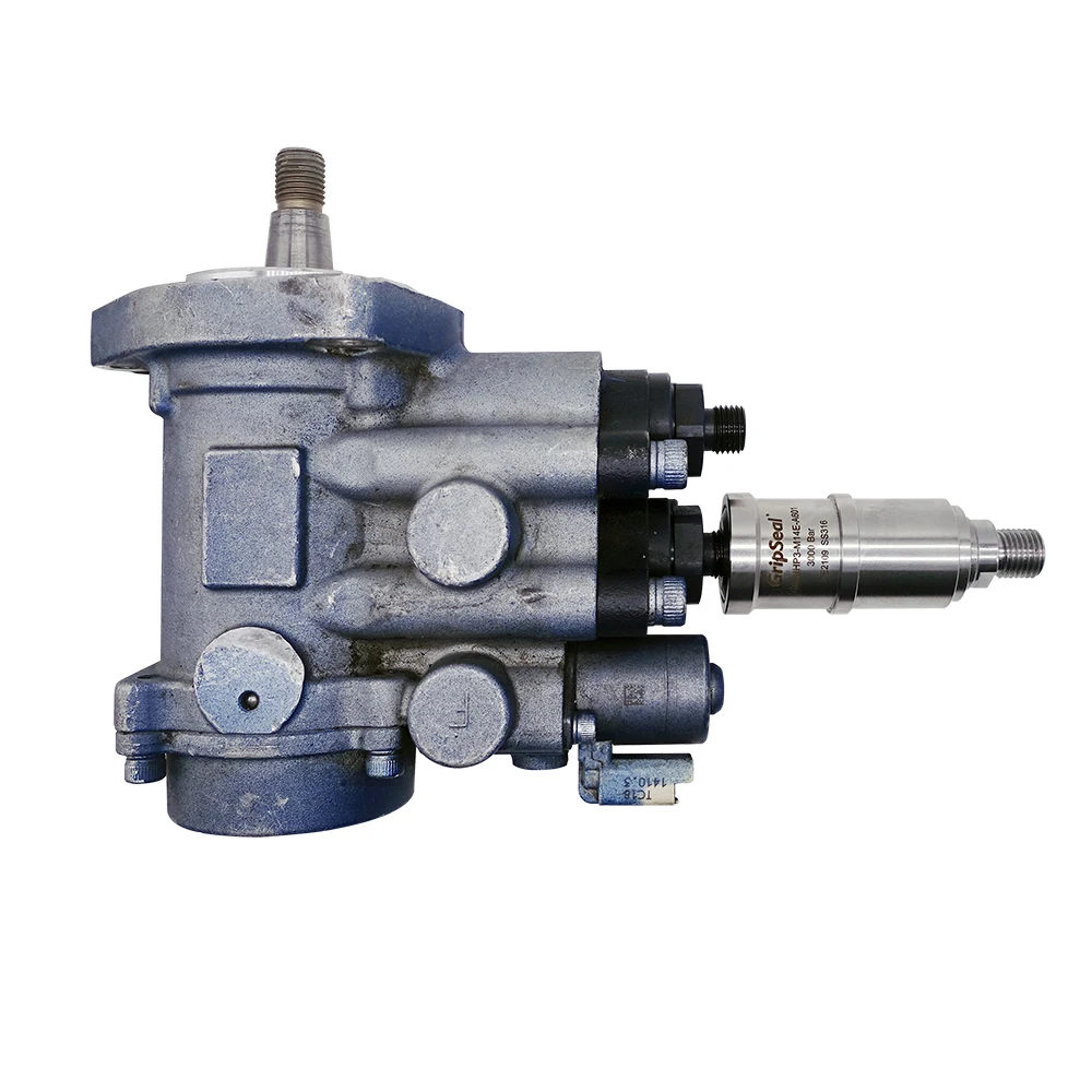 GripSeal G60 Connettore rapido Collegamento filettato esterno in acciaio inossidabile BSPP BSPT Filettatura G 1/2 3/4 Porta Test perdite Test rapido