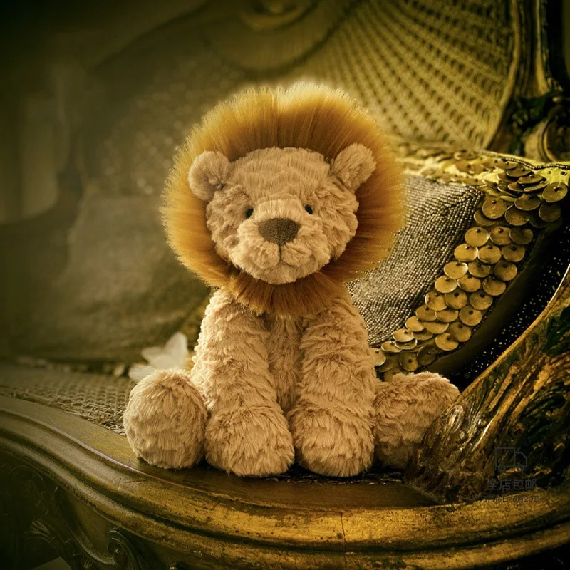 

Wavy Fur Lion Plush Toy Soft Stuffed Animal Soothing Doll Baby Pillow Gift For Children Kids Birthday Present