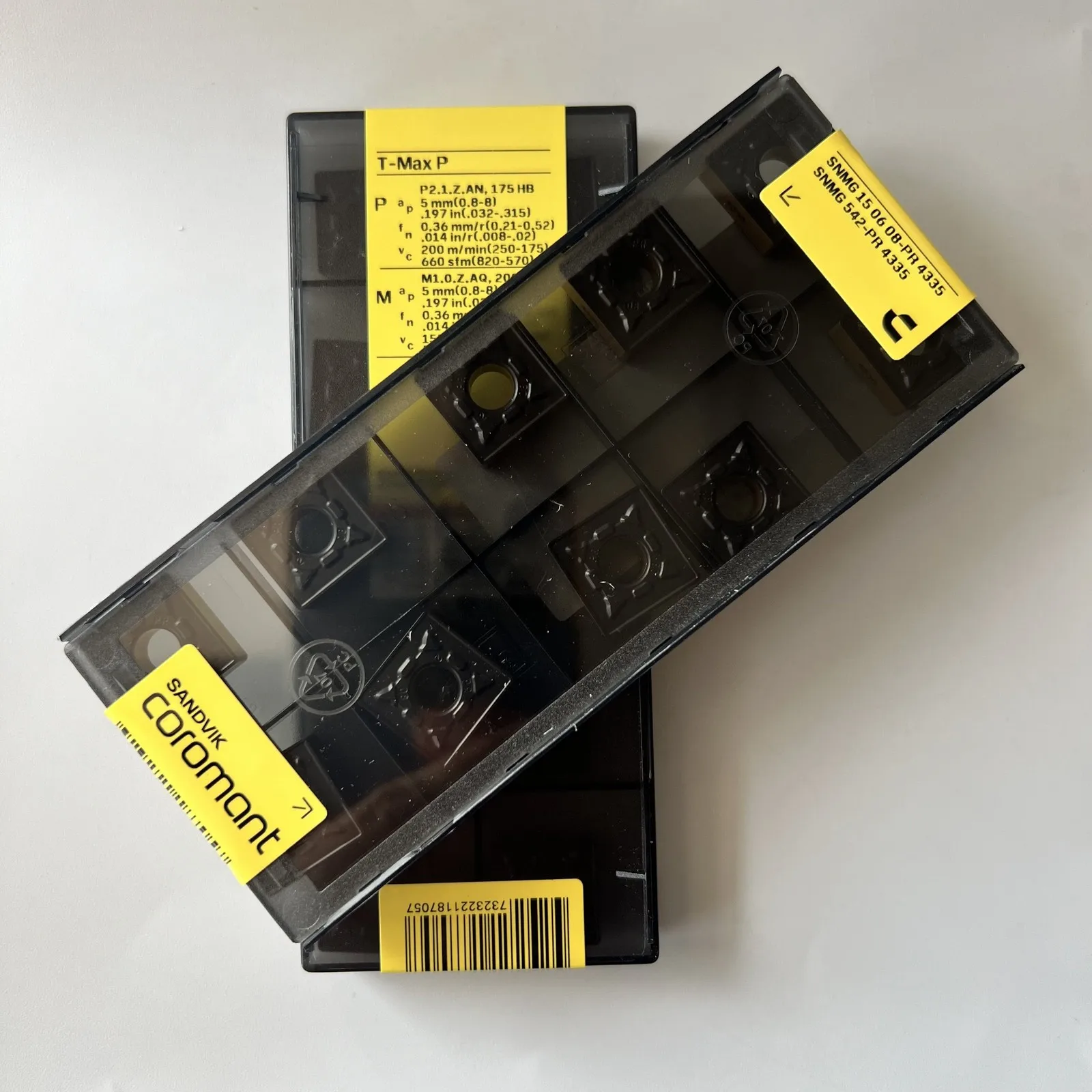 

SANDVIK / SNMG150608-PR 4335 / Сменные пластины из шведского твердого сплава, 10 шт.