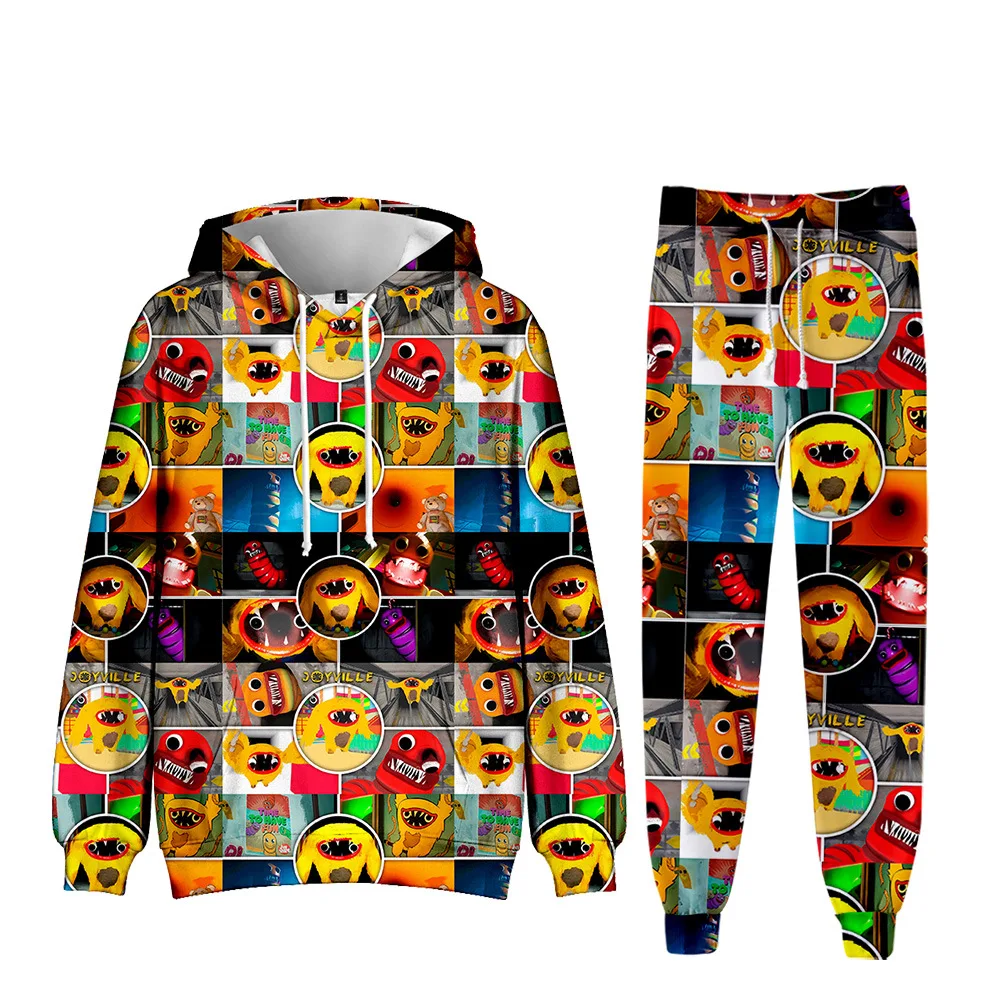 

Joyville Boys Hoodies Kids Clothes Set Pullover Tracksuit Jogging Wooly Bully Sweatshirts Set 2 Pieces