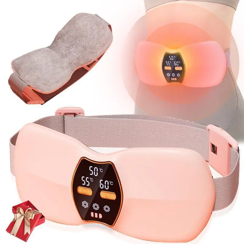 

Portable Heated Massage Warming Palace Belt Intelligent Heating Waist Device for Girls Women Menstrual Period Auntie Pain Relief