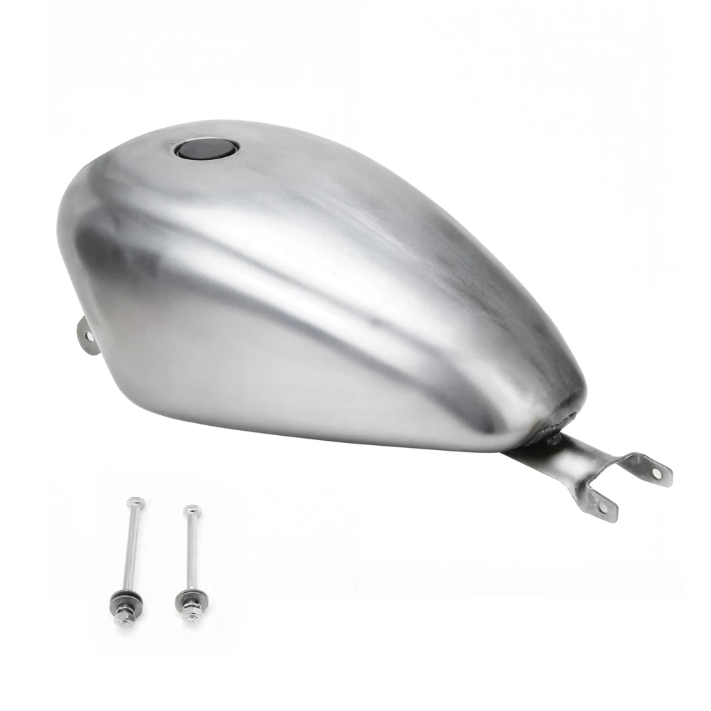 

Motorcycle Unpainted 3.7 Gal. Gas Fuel Tank Iron for Harley Sportster XL883 XL1200 48 72 2007-2022