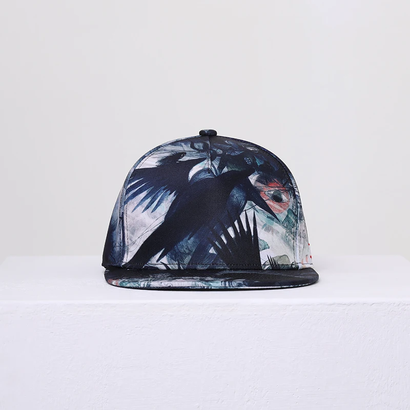 NUZADA 3D Print Men Women Hip Hop Cap Graffiti Original Art Design Snapback Caps Spring Summer Autumn  Outdoors Hat