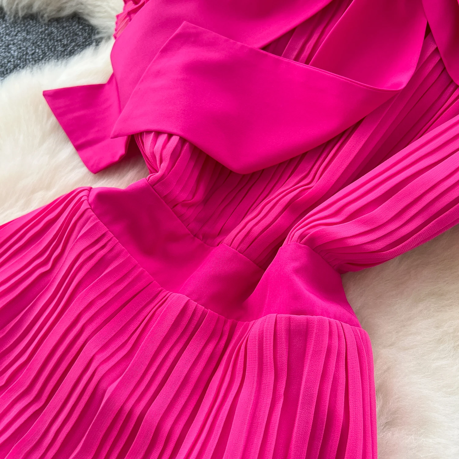 Chique vintage sexy rendas em camadas elegante fada coreano moda boho vestido de verão roupas femininas vestido longo