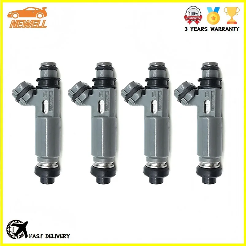 4 piezas 195500-3110 Z599-13-250 2970024 Inyector de combustible para Mazda 323 F BG Bj 94 Protege 1.5L 1997-2003 Mazda 1.5 1.6 842-12122