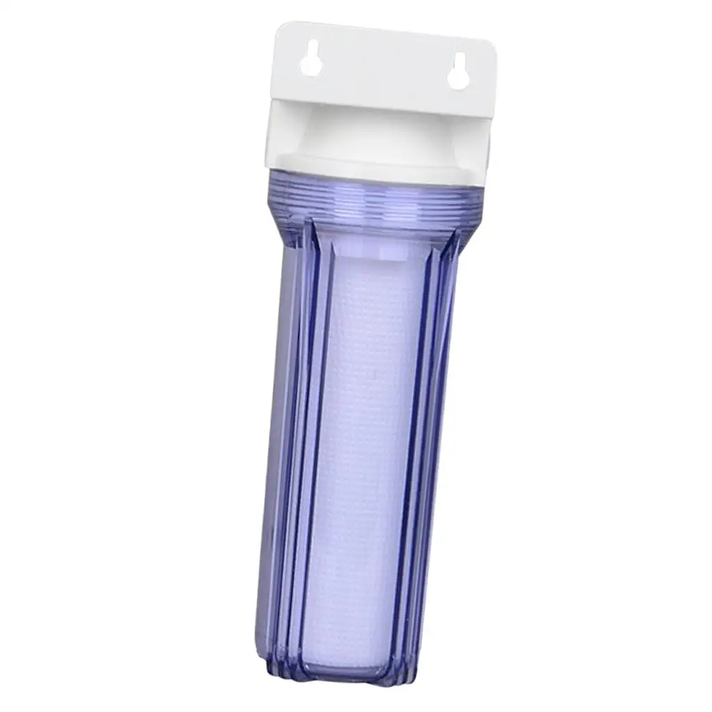 PP Sediment Water Filter Single Stage Filtration System Transparent Leak Proof for Home Drinking Water