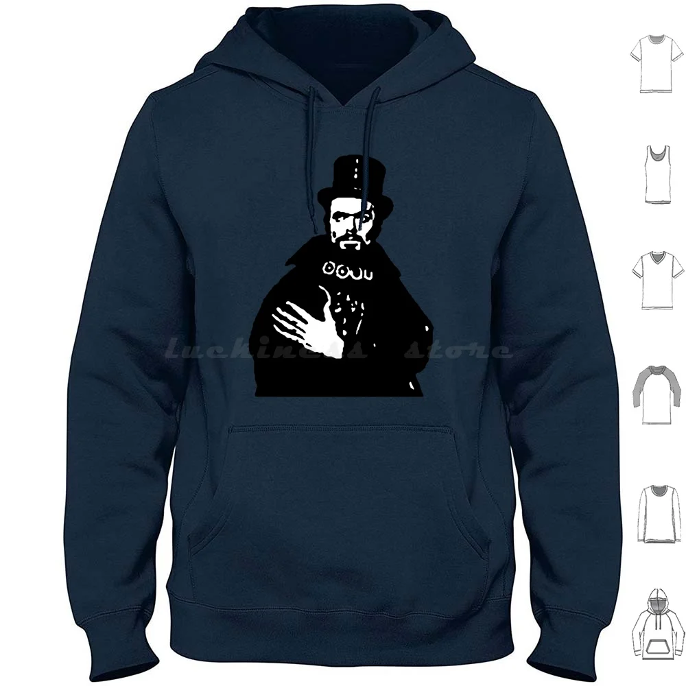 Sudaderas con capucha Coffin Joe de manga larga, película de terror, vídeo, DVD, monstruo, vampiro, fantasma, zombi, hombre lobo, serial
