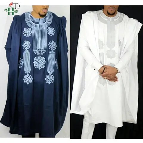H D African Men's Traditional Outfit H&D